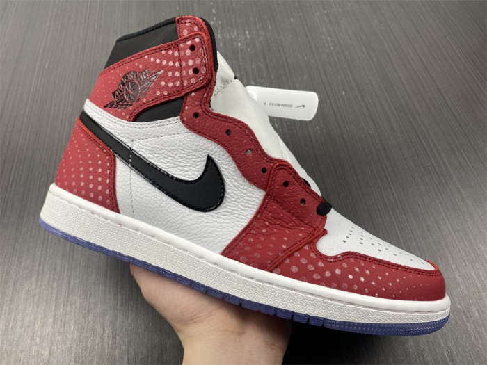 air jordan 1 retro high spider-man origin story 555088-602