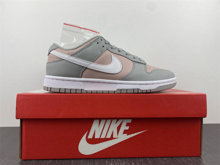 nike dunk low pink oxford (w) dm8329-600