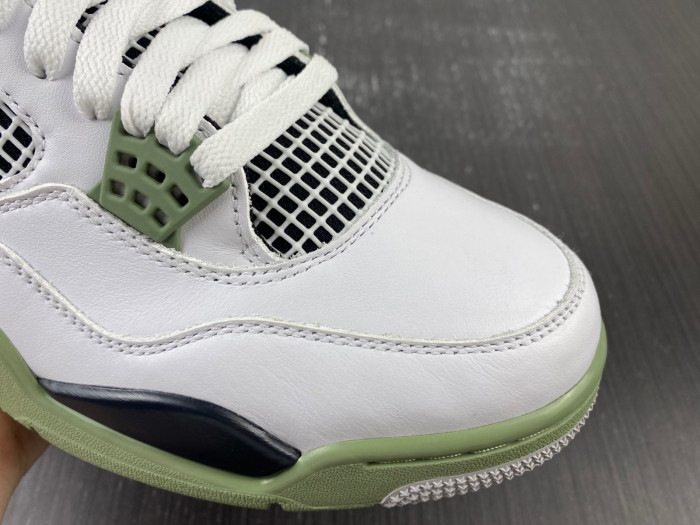 air jordan 4 wmns seafoam aq9129-103