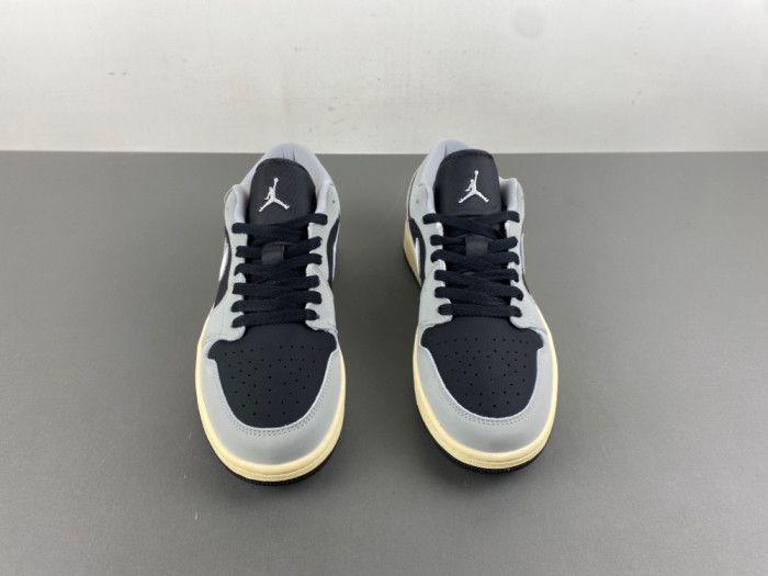 Air Jordan 1 Low Light Smoke Grey Off Noir HQ2010-012