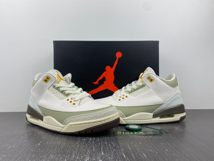 jordan 3 retro green and white dx6660-800