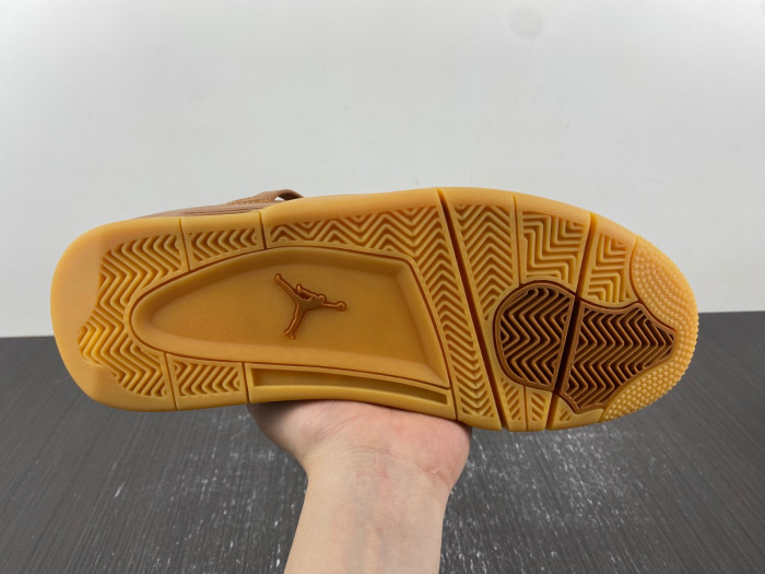 jordan 4 retro ginger wheat men