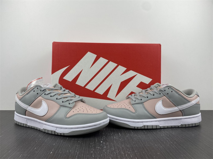 nike dunk low pink oxford (w) dm8329-600