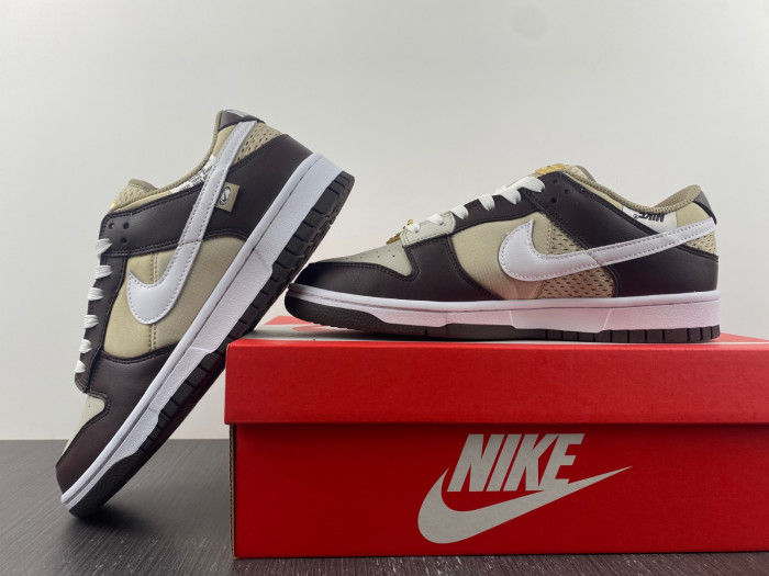nike dunk low brown basalt (gs) - dx6060-111