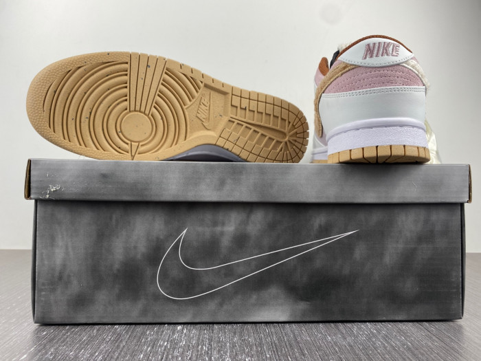 nike dunk low year of the rabbit brown fd4203-21