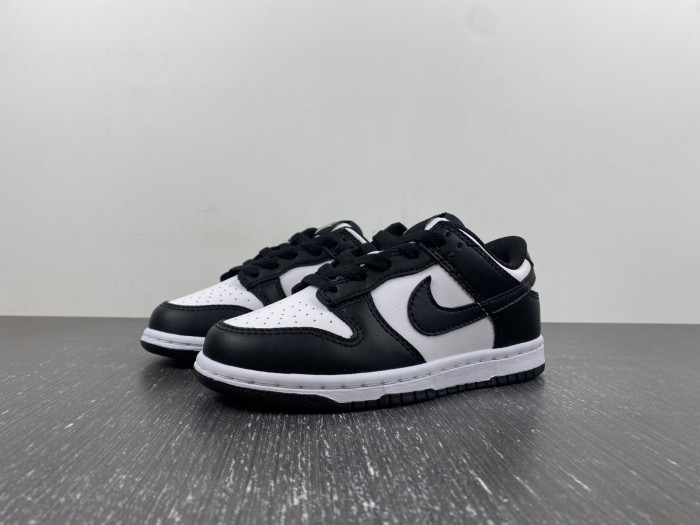 kids nike dunk low ''black white'' cw1588-100 kids
