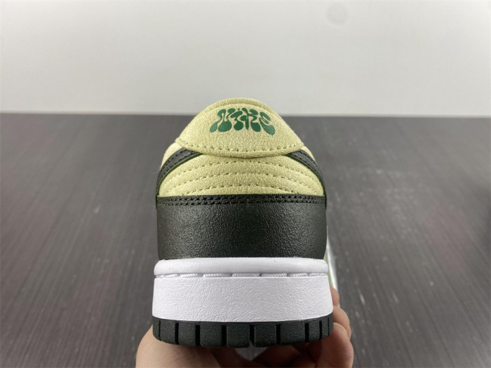 nike dunk low avocado (w) - dm7606-300