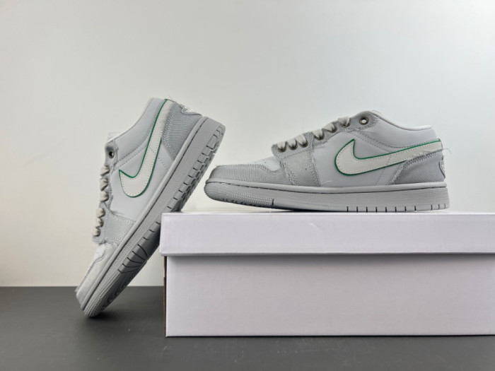 AIR Jordan 1 Low SE Distressed Light Smoke Grey (Women