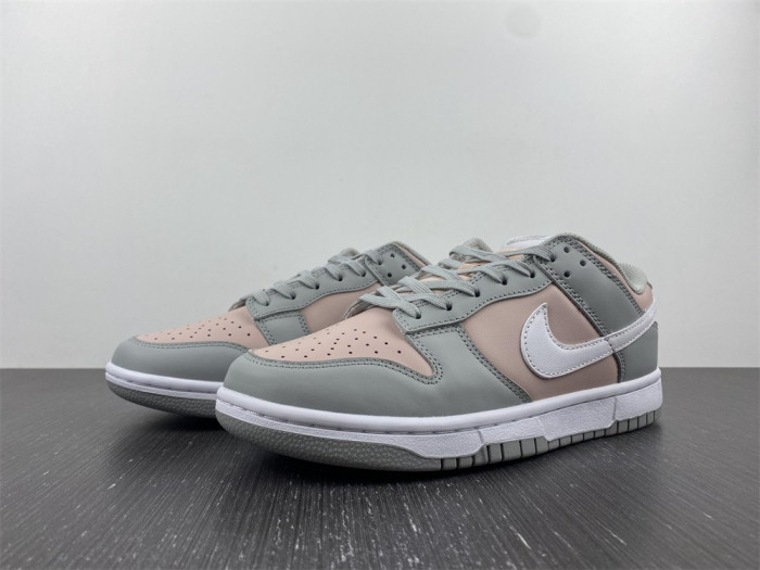 nike dunk low pink oxford (w) dm8329-600