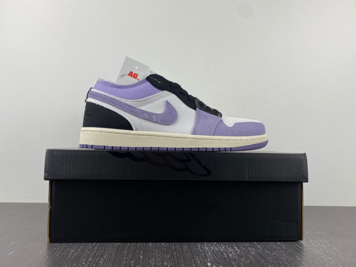 air jordan 1 craft "grey/black" dz4135-002