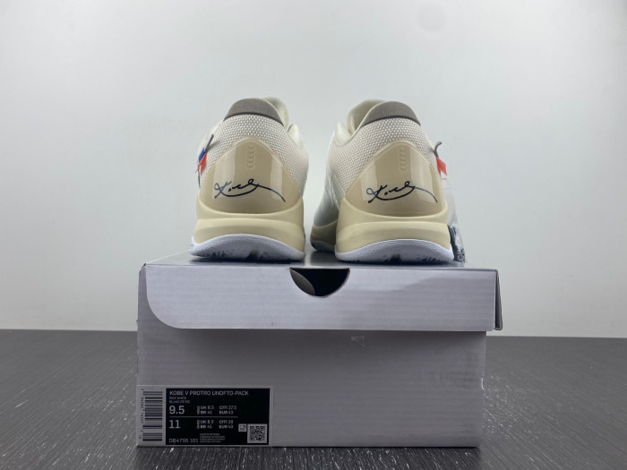 nike kobe 5 protro undefeated what if white db4796-101