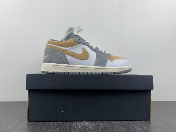 air jordan 1 low white grey dc0774-189
