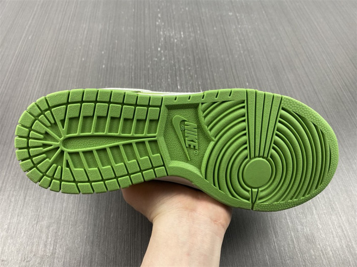 nike dunk low green white dj6188-300
