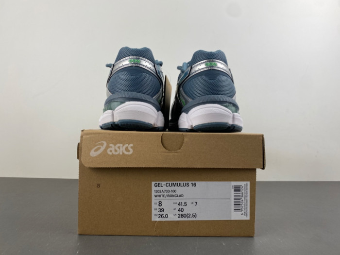 As1cs Gel-Cumulus 16 White Ironclad 1203A733-100