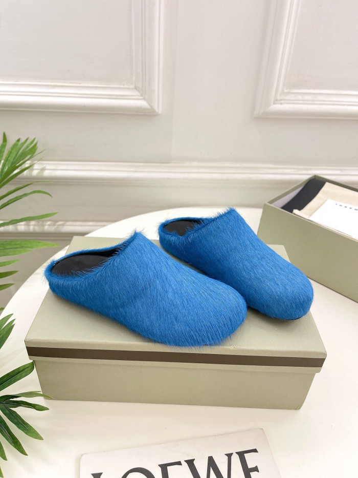 marni fussbett sabot loafers 231379m21