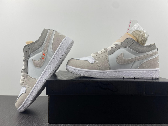 jordan 1 low inside out white phantom - dn1635-100