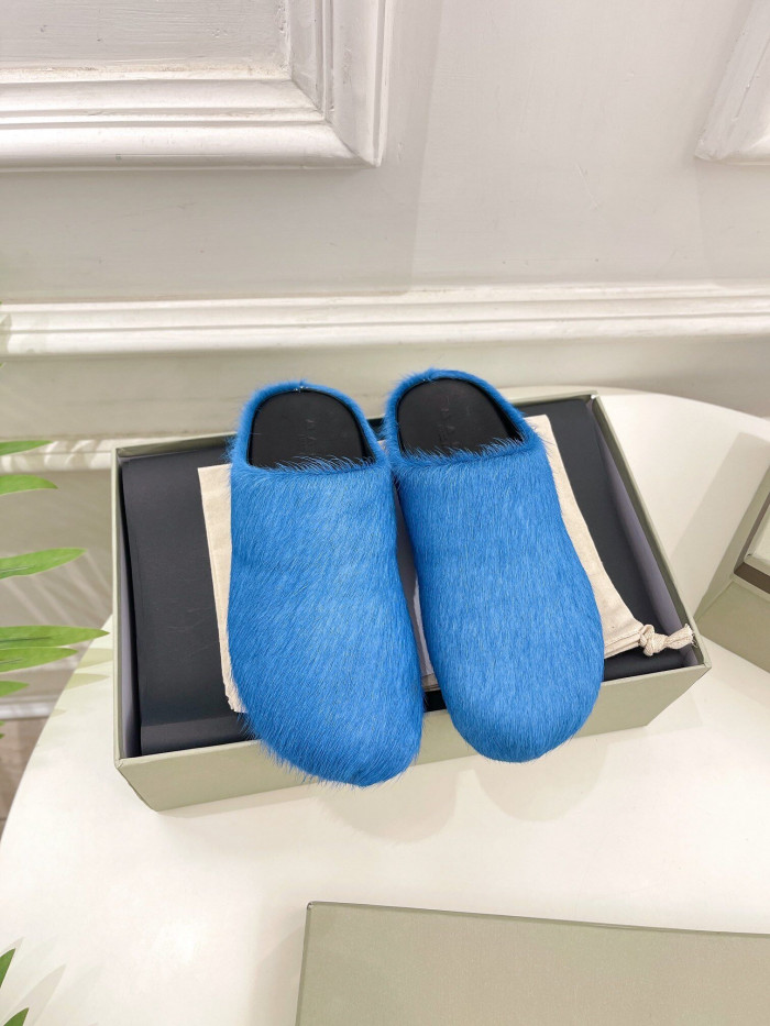 marni fussbett sabot loafers 231379m21