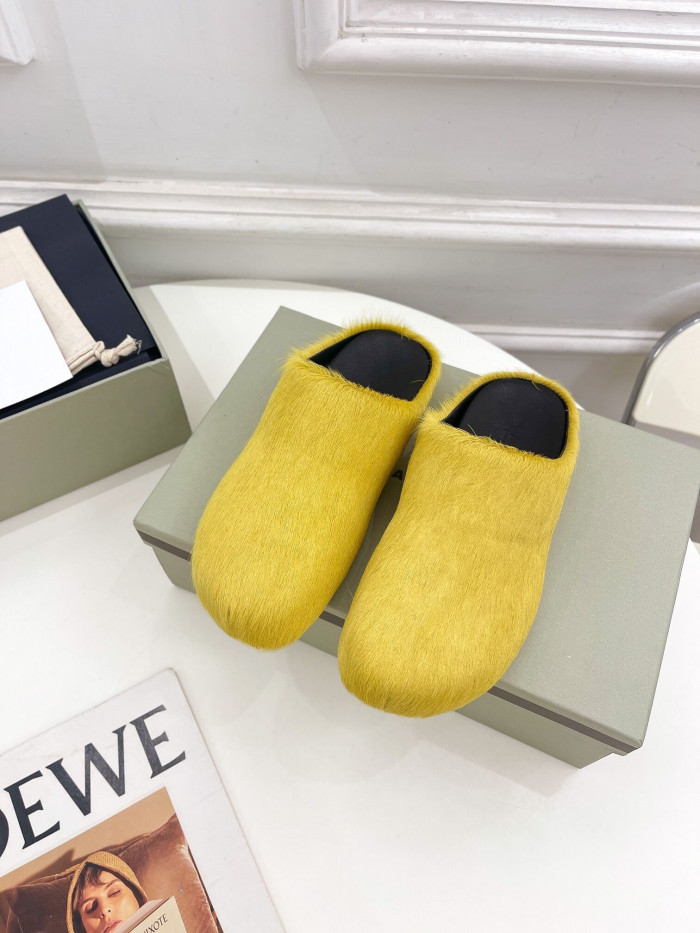 marni fussbett sabot loafers 231379m22