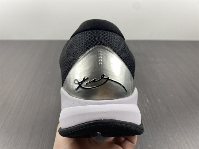 nike zoom kobe 5 v tb white black light grey 407710-100