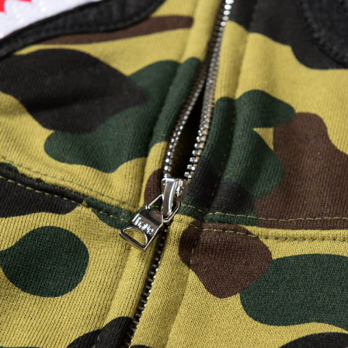 bape abc shark full zip hoodie
