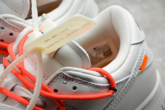 nike dunk low ofw white ct0856- 900