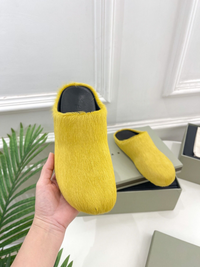 marni fussbett sabot loafers 231379m22