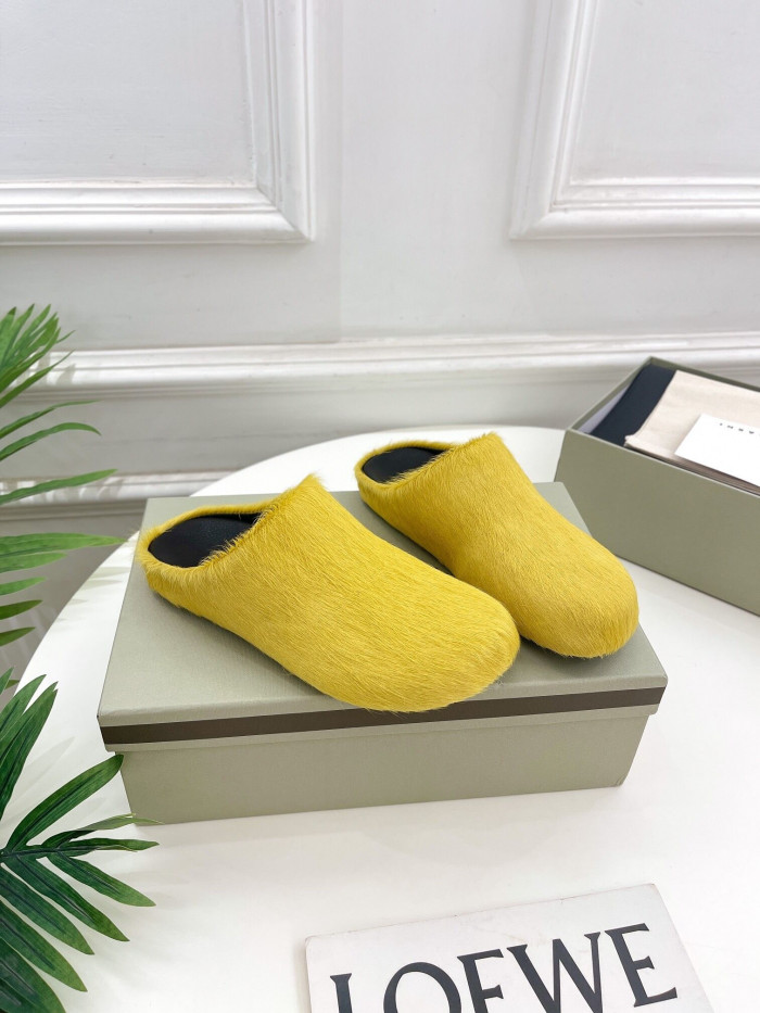 marni fussbett sabot loafers 231379m22