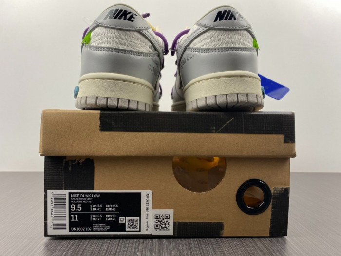 nike dunk low ofw of48 - dm1602-107