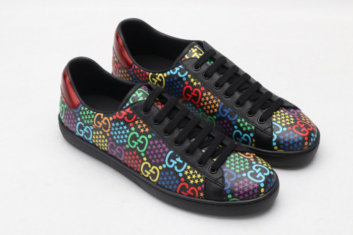 gucc ace embroidered low-top sneaker 610085 h2020 1110
