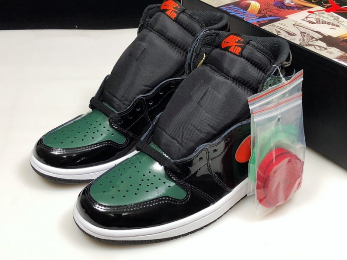 jordan 1 retro high solefly art basel black - av3905-038