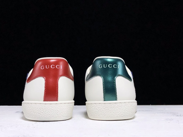 gucc ace embroidered low-top sneaker