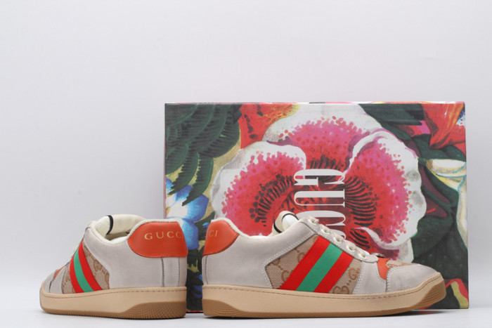 gucc ace embroidered low-top sneaker