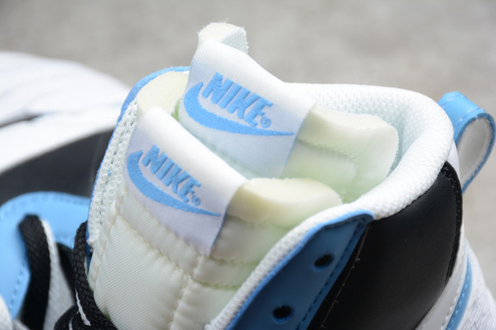 sacai x nike blazer mid university blue bv0072-001