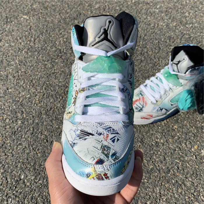 air jordan 5 retro wings (gs) av3663-900