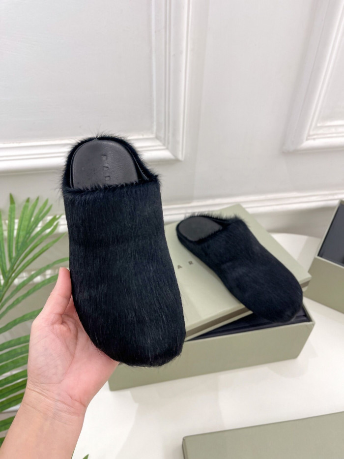 marni fussbett sabot loafers 231379m23