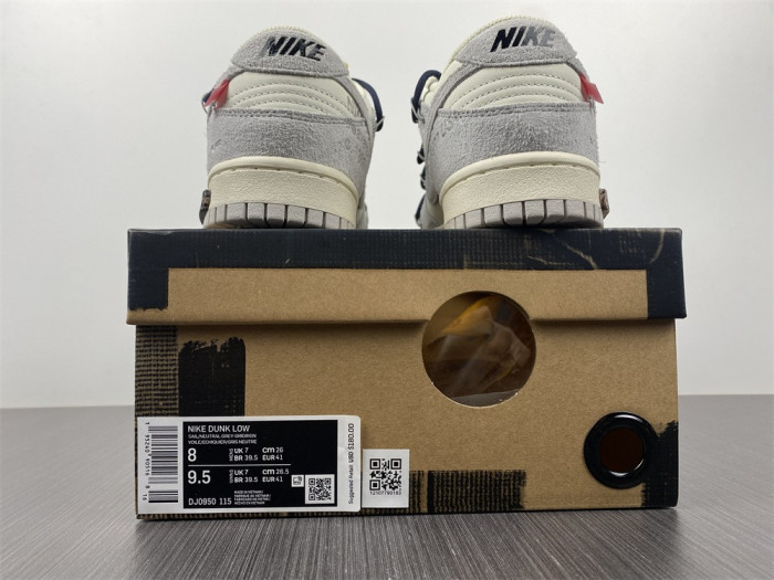 nike dunk low ofw of20 - dj0950-115