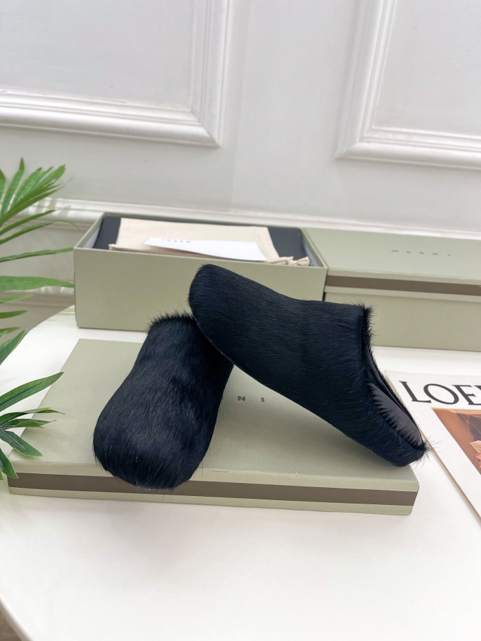 marni fussbett sabot loafers 231379m23