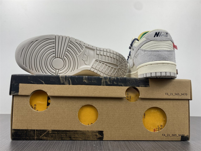 nike dunk low ofw of20 - dj0950-115