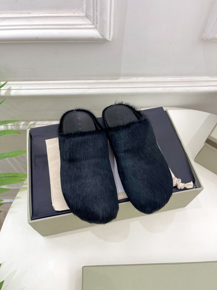 marni fussbett sabot loafers 231379m23