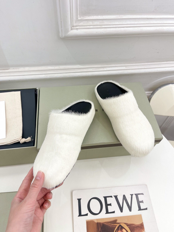 marni fussbett sabot loafers 231379m24