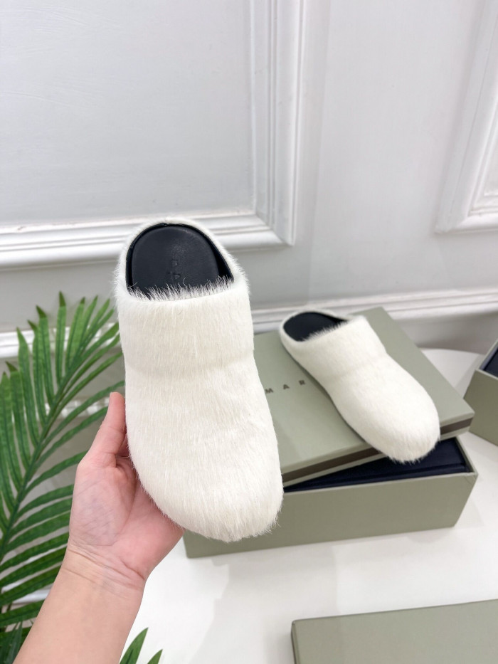 marni fussbett sabot loafers 231379m24