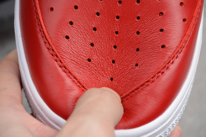 SUPREME NIKE AIR FORCE 1 HIGH SUPREME SP RED 698696-610
