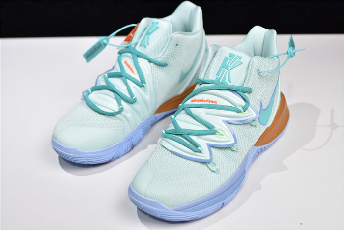 kyrie 5 spongebob squidward (house of hoops special box) cj6951-300