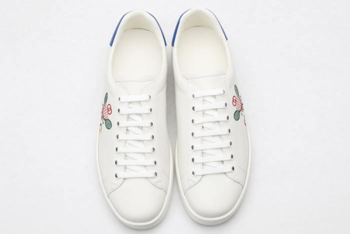 gucc ace embroidered low-top sneaker 603696 ay070 9096