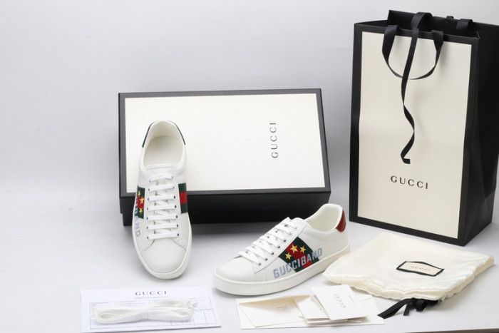 gucc ace embroidered low-top sneaker 603693 0fi10 9069