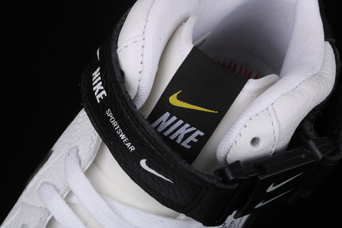 air force 1 mid utility white black 804609-103