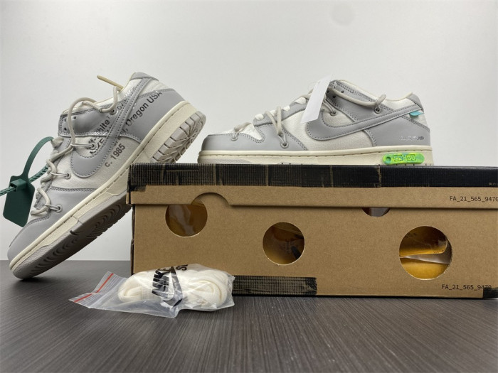 nike dunk low ofw of42 - dm1602-117