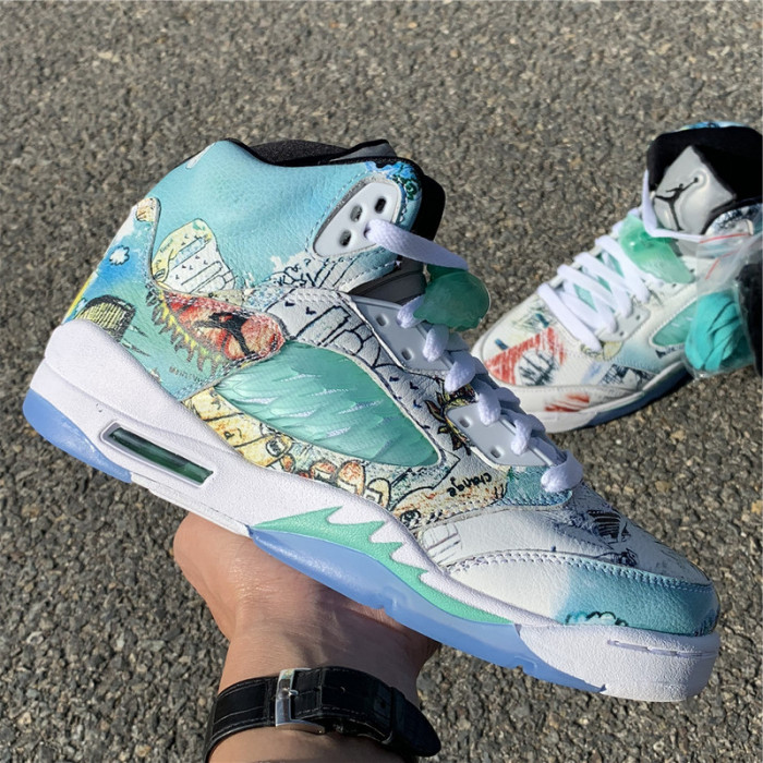 air jordan 5 retro wings (gs) av3663-900