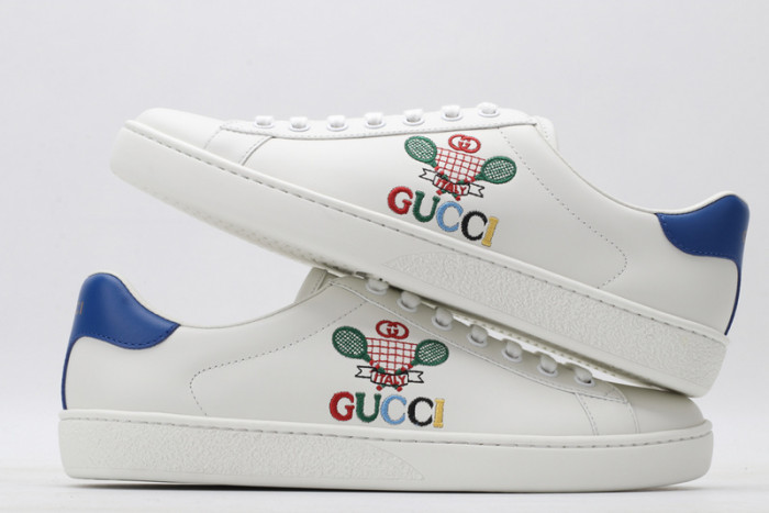 gucc ace embroidered low-top sneaker 603696 ay070 9096