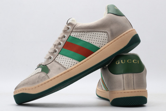 gucc ace embroidered low-top sneaker